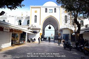054- Rhodes ville et port d'honneur